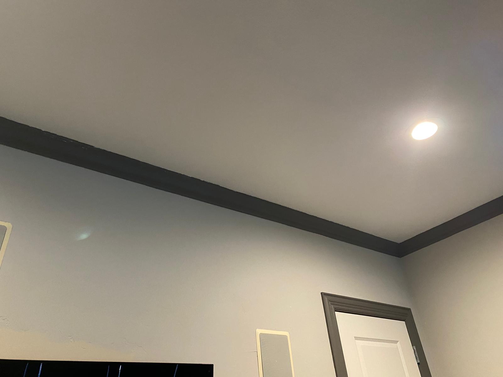 Wall repaired - perfect finish